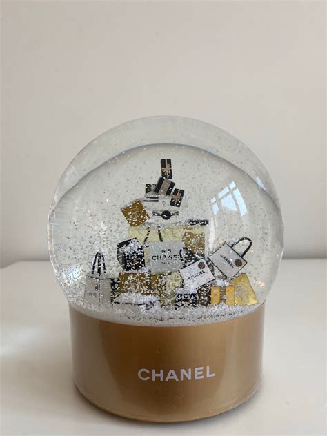 Chanel Snow Globe Shopping Bags 